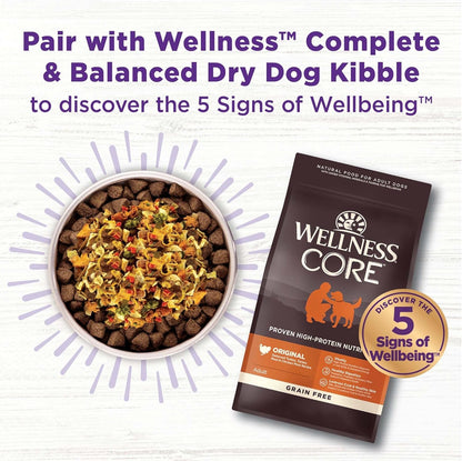 Wellness Bowl Boosters Digestive Health Dog Food Topper with Freeze Dried Pieces for Small, Medium, and Large Breeds, Sensitive Stomach, Grain Free, Natural, Chicken Recipe, 4 Oz Bag6
