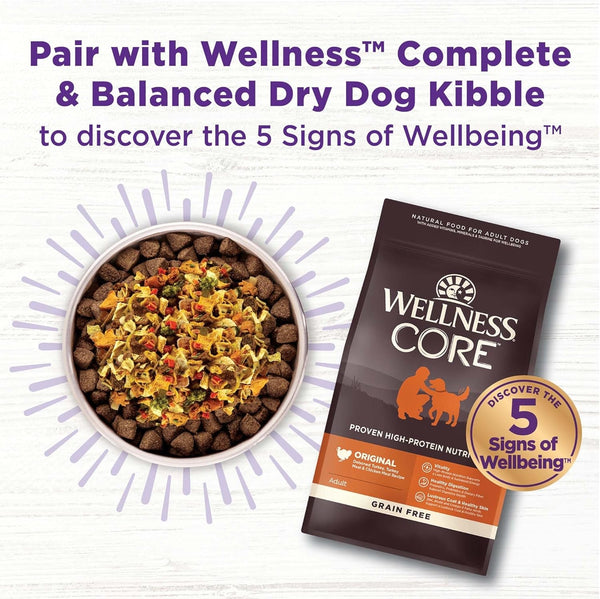 Wellness Bowl Boosters Digestive Health Dog Food Topper with Freeze Dried Pieces for Small, Medium, and Large Breeds, Sensitive Stomach, Grain Free, Natural, Chicken Recipe, 4 Oz Bag6