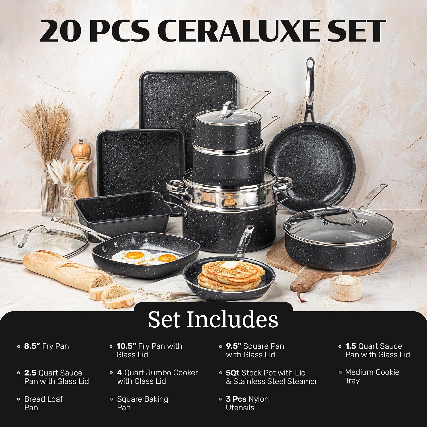 ceraluxe-20pc-pots-and-pans-set-non-stick-ceramic-cookware-set-bakeware-utensils-included-non-toxic-pfoa-ptfe-pfos-free-coating-cool-touch-handles-oven-dishwasher-safe-black