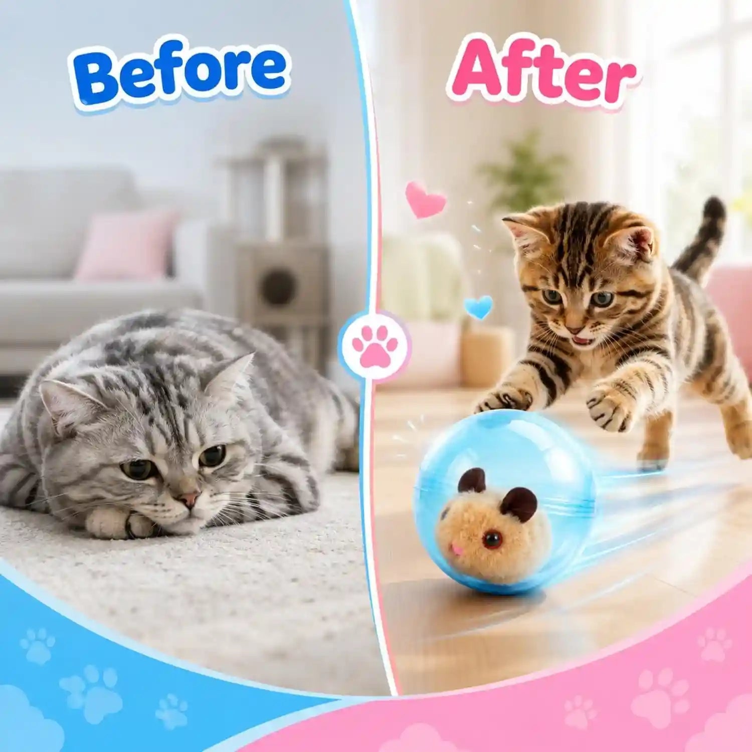 2026-self-rolling-interactive-cat-ball-moving-rolling-cat-ball-360-rolling-spin-moving-cat-ball-cute-pet-rotating-toys-fun-indoor-interactive-pet-ball-for-cats-dogs-chasing-blue-brown-mouse