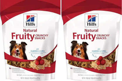 Hill'S Natural Fruity Snacks, Crunchy Dog Treats, Apples & Oatmeal10