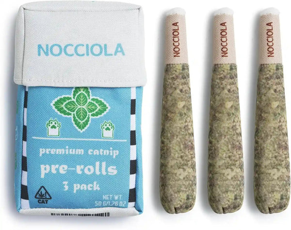 Nocciola 3 Pack Catnip Toys for Cats, Funny Cat Toys Filled with 100% Pure Organic Catnip, Safe Kitten Teething Chew and Kicker Toys, Stress Relieving Fun for Indoor Cats11