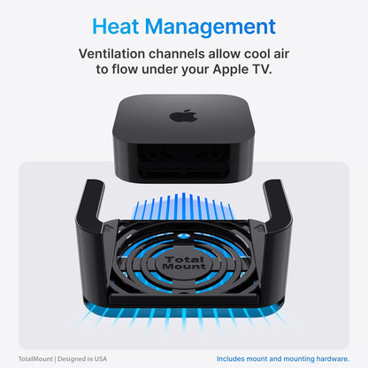 for Apple TV – Fits All Models, Heat Management, Premium Quality | Designed in the USA5