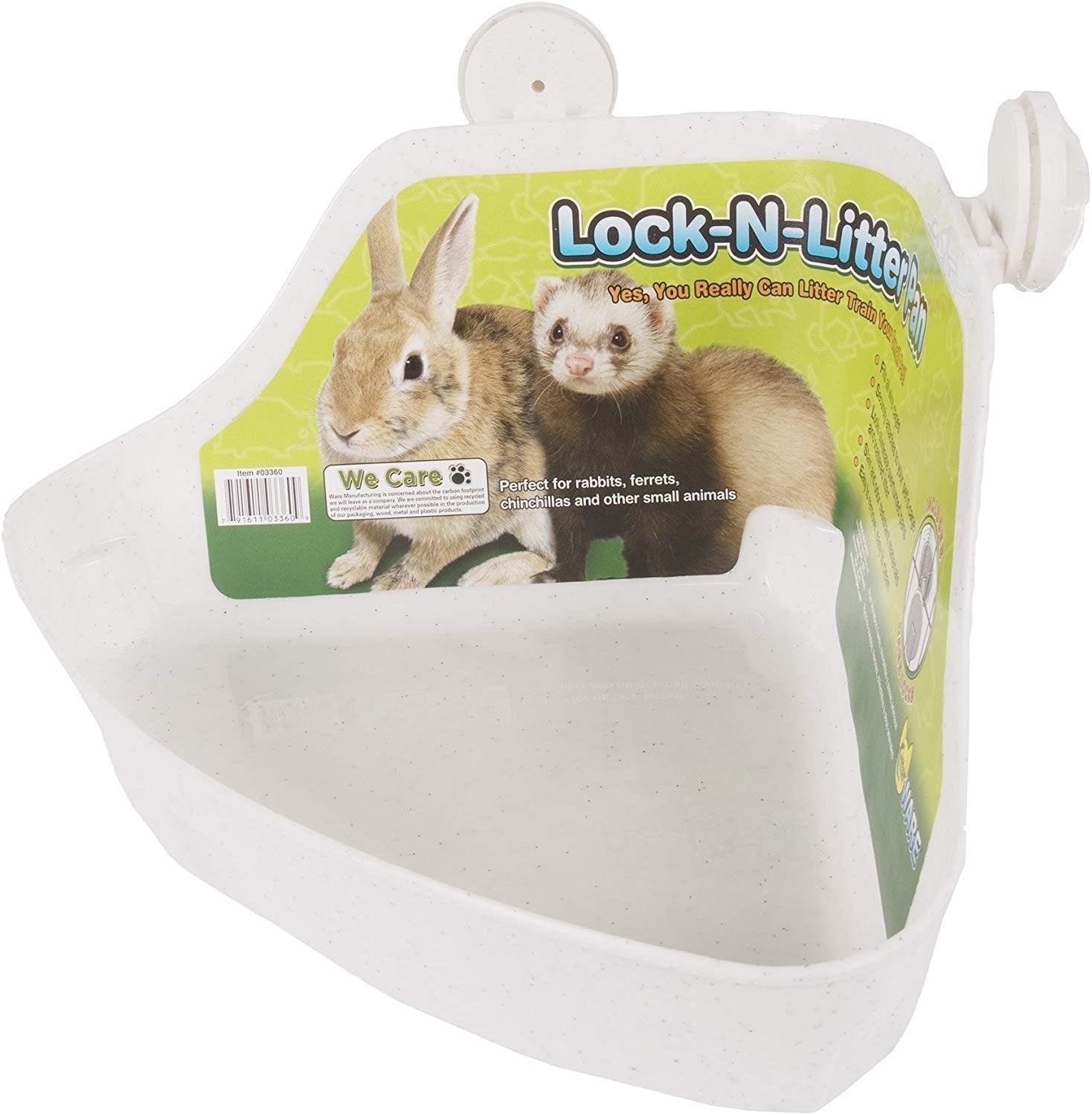 ware-manufacturing-2-pack-plastic-lock-n-litter-pan-for-small-pets-size-regular