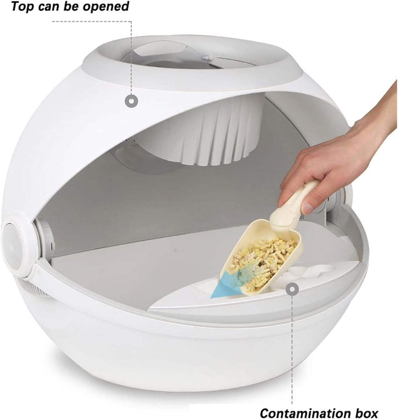 dog-potty-training-toilet-pet-cat-litter-box-tray-fully-enclosed-extra-large-toilet-nesting-training-system-easy-cleaning-filter-pan-waterproof-space-capsulea
