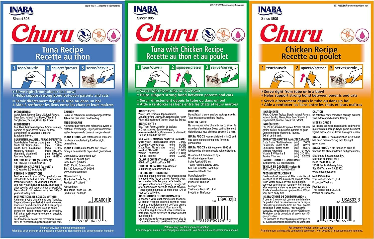 inaba-churu-lickable-puree-natural-cat-treats-tuna-and-chicken-variety-pack-36-tubes