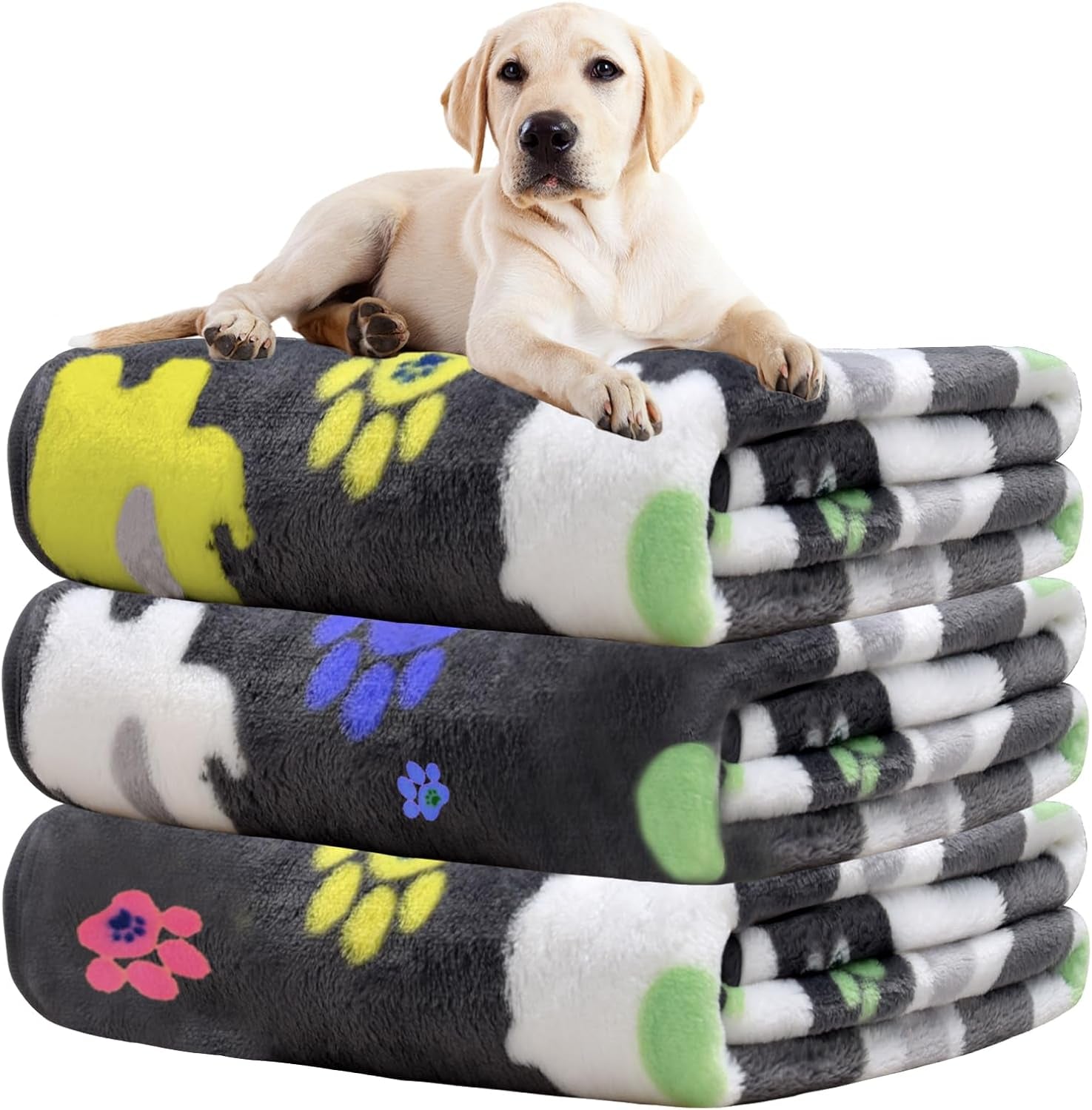 rezutan-dog-blankets-for-3-pack-large-medium-pet-cat-soft-fuzzy-washable-blanket-comfort-flannel-suitable-for-dogs-kennels-beds-sofas-furniture-gifts-puppy-essentials-41-x-31-inch-black