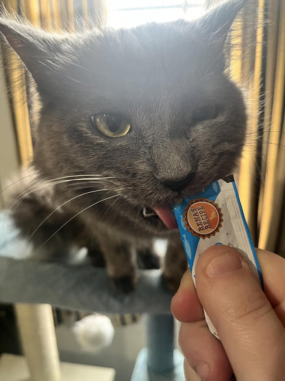 Rena'S Recipe Kitty Licks Lickable Cat Treats Variety Pack, 28 Tubes | Creamy Purée Cat Treats in 7 Delicious Flavors, Including Tuna and Chicken.3