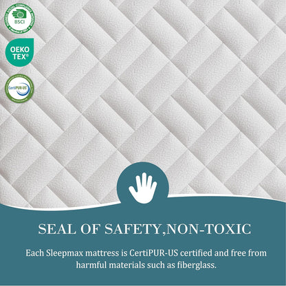 Extra Firm Queen Mattress 12 Inch, Hybrid Mattress Pain Relief | Deep Sleep Cooling Bed in Box, for Back & Side Sleepers, 365-Night Trial & Forever Warranty, Certipur-Us Certified4