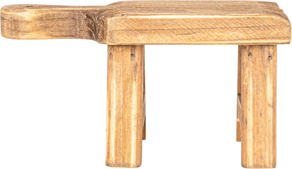 Creative Co-Op Small Wood Pedestal with Handle11