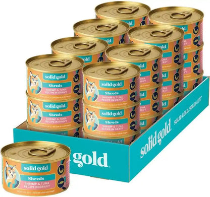 Solid Gold Wet Cat Food Pate for Indoor Cats - Healthy Canned Cat Food Pate W/Real Chicken, Omega Fatty Acids, Vitamins & Minerals - Grain Free & Gluten Free Can Meals for Cats & Kittens - 24Ct/3Oz41