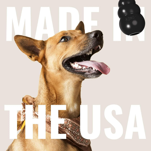 KONG Extreme Dog Toy - Fetch & Chew Toy - Treat-Filling Capabilities & Erratic Bounce for Extended Play Time Most Durable Natural Rubber Material - for Power Chewers - for Large Dogs7