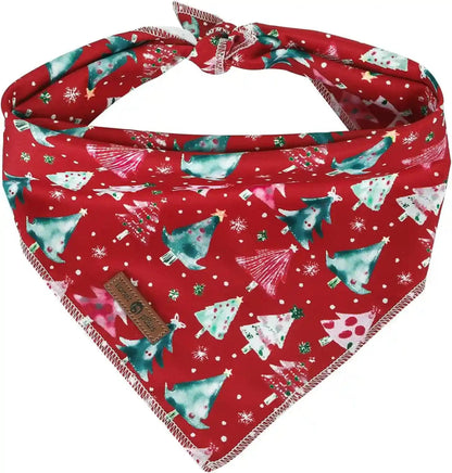 Lionet Paws Dog Bandana for Small Medium Large Dogs, Cat Kerchief Blue DOIT, Triangle Bibs Scarf for Girl or Boy12