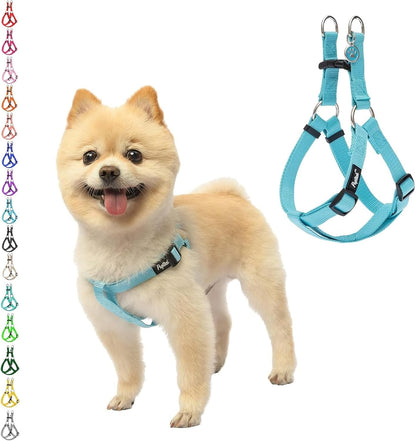 PUPTECK No Pull Dog Harness Soft Adjustable Basic Nylon Step in Puppy Vest Outdoor Walking with ID Tag74