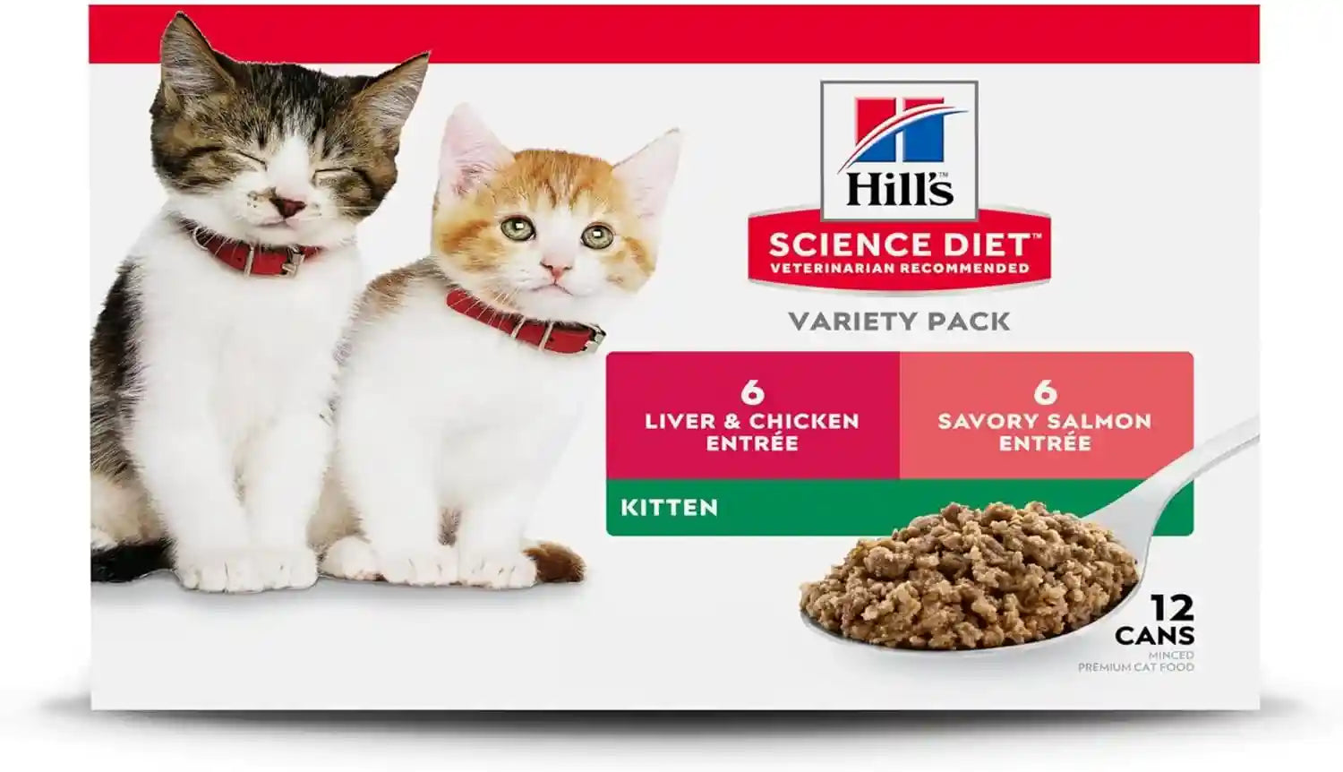 hills-science-diet-kitten-formula-wet-cat-food-variety-pack-1-veterinarian-recommended-liver-chicken-and-minced-salmon-2-9-oz-cans-12-pack