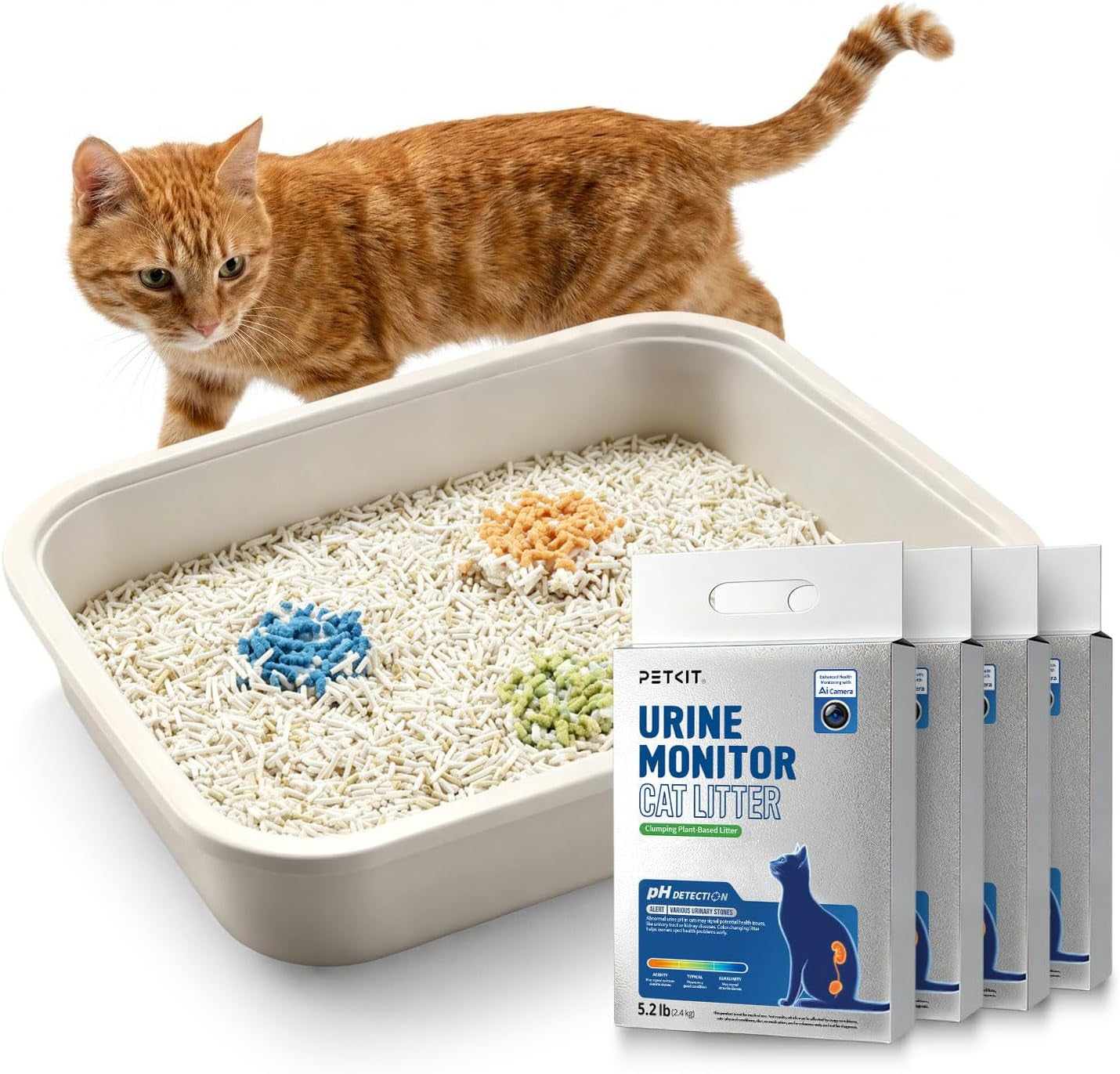 petkit-tofu-cat-litter-clumping-flushable-urine-ph-detection-tofu-litter-100-natural-ingredients-plant-cat-litter-dust-free-low-tracking-and-odor-control