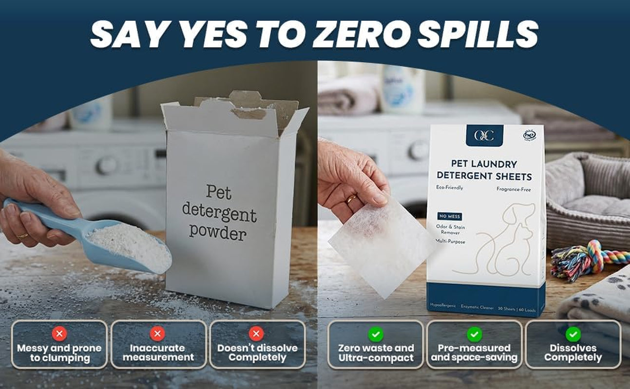 o-c-pet-laundry-detergent-sheets-enzyme-powered-odor-stain-remover-for-dogs-cats-eliminates-pet-urine-dander-body-oils-mess-free-he-compatible-60-loads