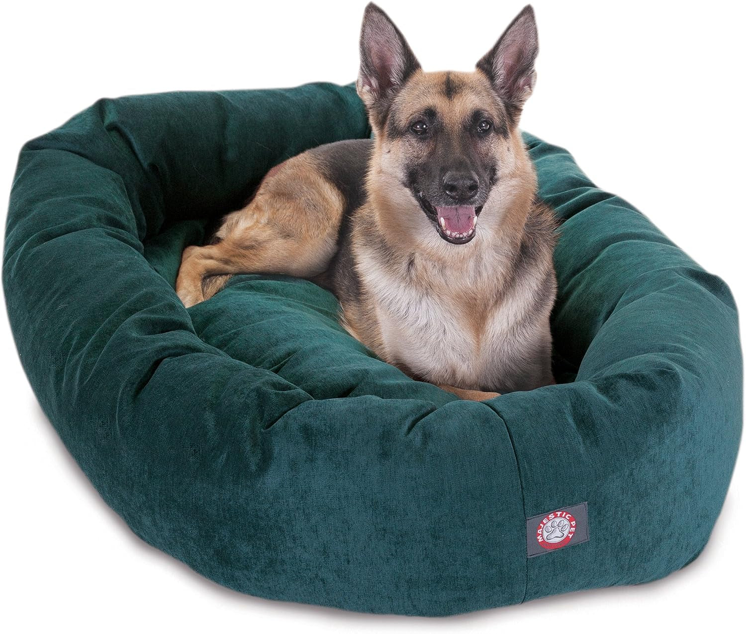 majestic-pet-40-inch-micro-velvet-calming-dog-bed-washable-cozy-soft-round-dog-bed-with-spine-for-head-support-fluffy-donut-dog-bed-40x29x9-inch-round-pet-bed-large-pearl