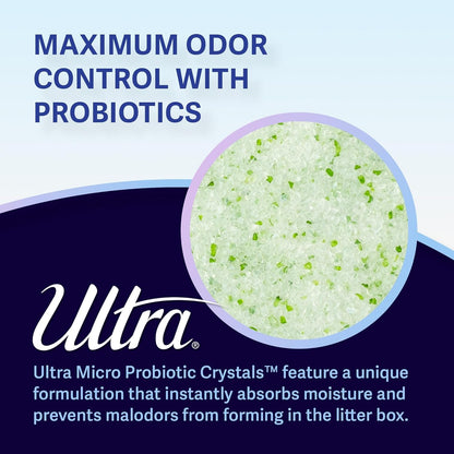 NEW Ultra Probiotic Micro Crystals Cat Litter - 99.9% Dust Free, Soft on Paws, Fragrance Free - 5 Lbs.4