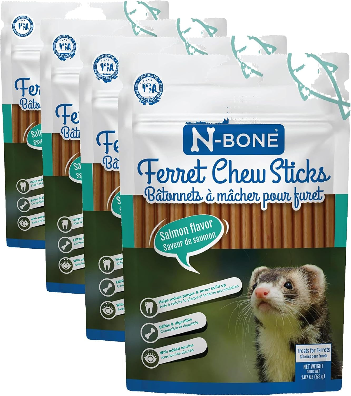 n-bone-ferret-chew-sticks-salmon-flavor-natural-ferret-treats-chew-treats-tasty-snacks-for-ferrets-1-87-oz