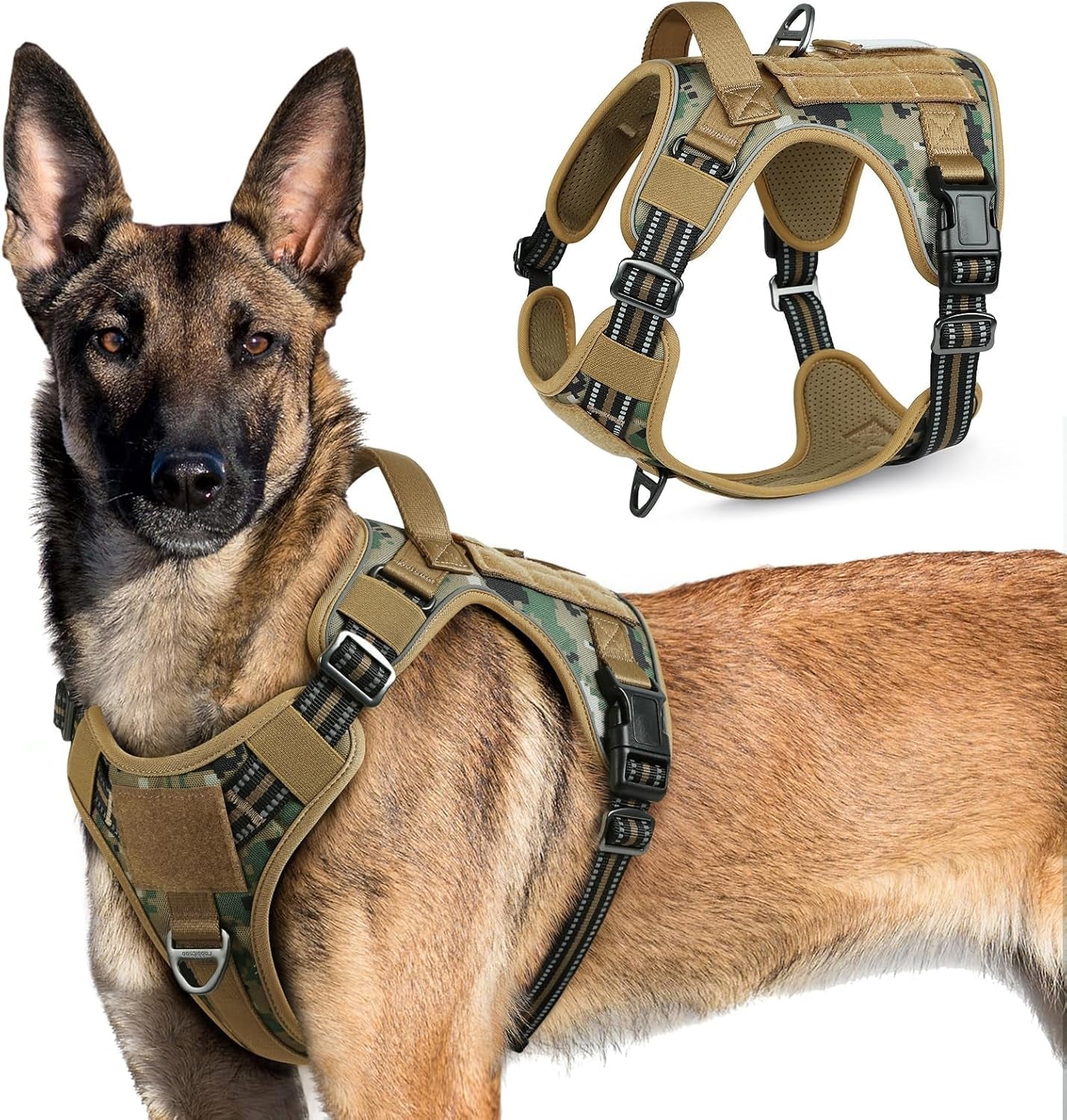 rabbitgoo-tactical-dog-harness-for-large-no-pull-military-service-vest-molle-handle-heavy-duty-adjustable-reflective-straps-easy-control-for-training-walking-black-large