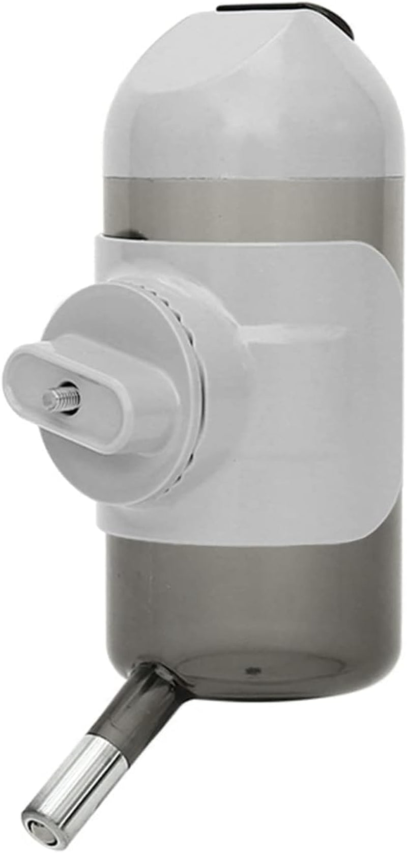pet-water-bottle-hanging-dog-water-dispenser-kennel-drinker-kettle-feeder-bpa-free-cage-crate-hutch-puppy-cat-rabbit-17oz-gray