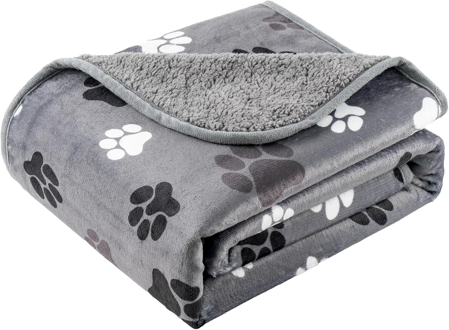 washable-waterproof-dog-blankets-for-large-dogs-50x60-black-soft-fluffy-pet-blanket-for-couch-sofa-car-crate-bed-furniture-protector-reversible-sherpa-fleece-dog-blanket-paw-pattern