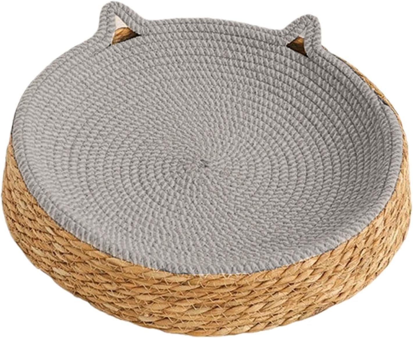 circle-cat-scratcher-breathable-woven-resting-nest-kitten-ear-design-cotton-rope-round-cat-bed-for-play-exercise-enrichment-activity-nail-trimming-paws-care-furniture-safety