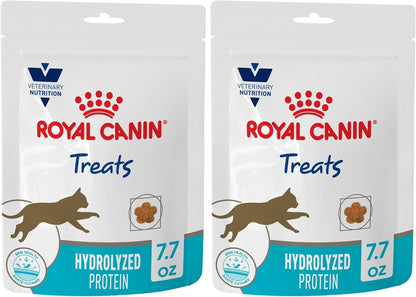 ROYAL CANIN Veterinary Diet Feline Hydrolyzed Protein Treats Adult Dry Cat Food, 7.7 Oz. Bag8