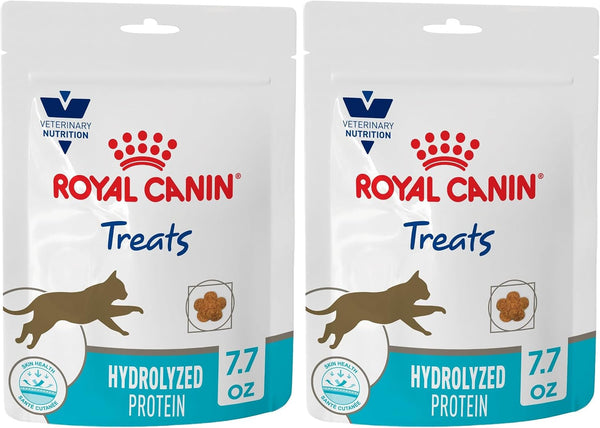 ROYAL CANIN Veterinary Diet Feline Hydrolyzed Protein Treats Adult Dry Cat Food, 7.7 Oz. Bag8