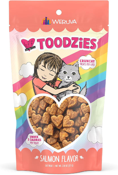 Weruva BFF Toodzies, Chicken and Salmon Crunchy Cat Treats, 2Oz Bag11