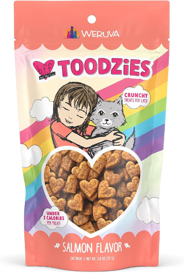 Weruva BFF Toodzies, Chicken and Salmon Crunchy Cat Treats, 2Oz Bag11