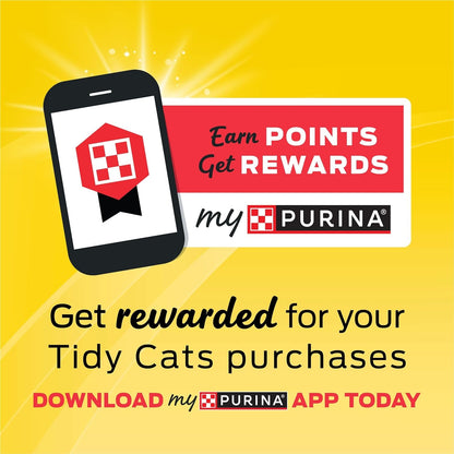 Purina Tidy Cats Free and Clean Unscented Clumping Cat Litter with Odor Control - 38 Lb. Box12