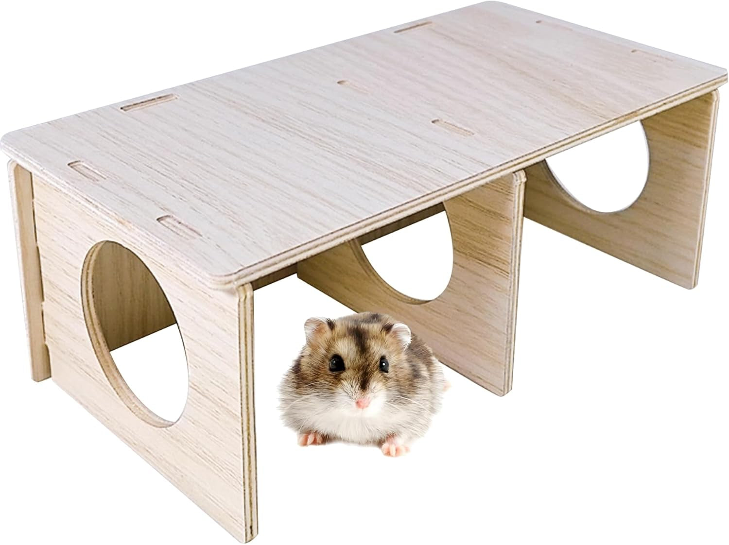 hamiledyi-wooden-hamsters-2-chamber-hideout-tunnel-multi-chamber-exploring-toy-hamster-hiding-maze-tunnel-toy-platform-stuff-cage-accessories-for-gerbil-rat-mice