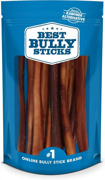 Best Bully Sticks Thick Bully Sticks Dog Chews, 6", 5 Count | 100% Grass-Fed Beef, Single Ingredient Natural Dog Chews, Easily Digestible, Long Lasting, Rawhide-Free, Grain-Free7