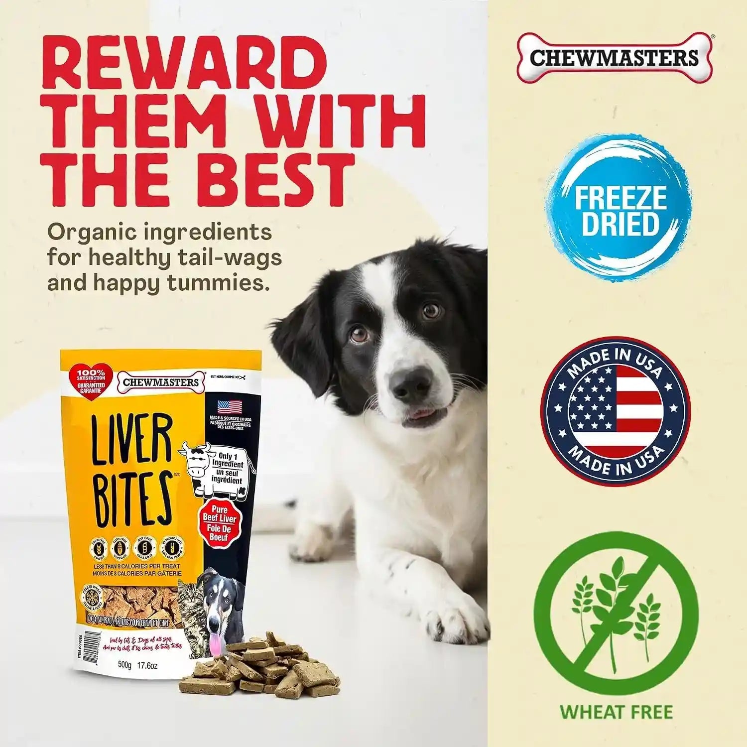 chewmasters-100-pure-beef-liver-bites-17-6oz-freeze-dried-cat-dog-treats-all-natural-high-protein-training-treats-grain-free-healthy-real-meat-flavor-for-all-life-stages-no-additives-made-in-usa