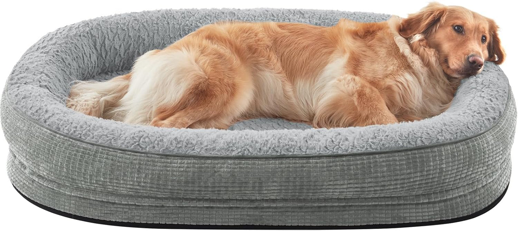 joejoy-orthopedic-dog-beds-large-sized-dog-xl-egg-crate-memory-foam-pet-couch-bed-with-bolster-sides-waterproof-lining-removable-washable-cover-non-slip-bottom-grey