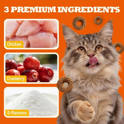 9 Oz Urinary Care Treats with Kidney Support for Indoor Cats | Chicken Flavor Treats Clean Teeth, Reduce Plaque and Freshen Breath While Supporting Urinary and Kidney Health for All Cats.4