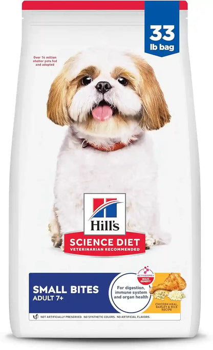 Hill'S Science Diet Adult 7+ Small Bites Dry Dog Food | #1 Veterinarian Recommended, Chicken Meal, Barley, & Rice, 15 Lb. Bag14