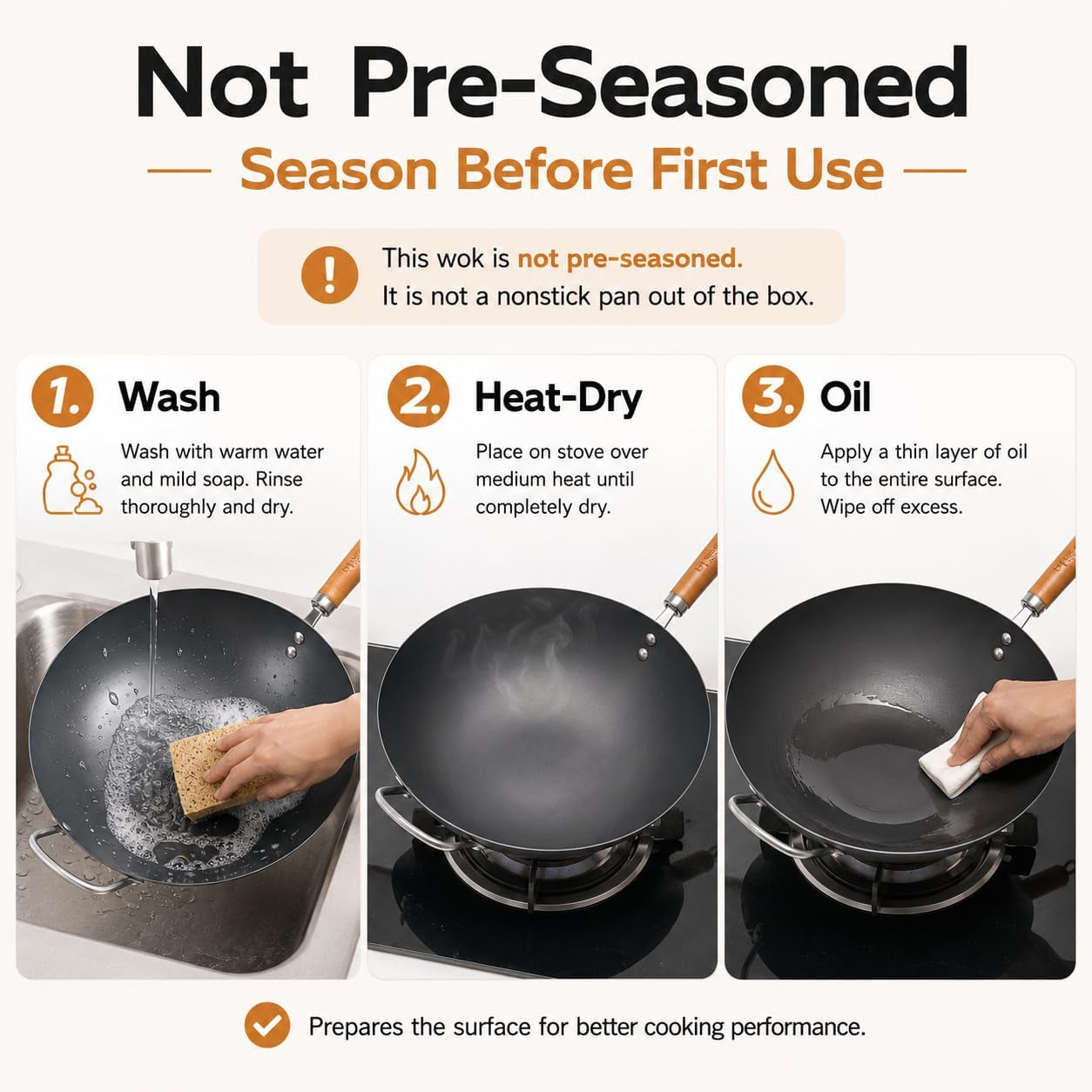 12-6-inch-carbon-steel-wok-with-lid-flat-bottom-wok-pan-for-induction-electric-and-gas-stoves-uncoated-chinese-stir-fry-pan-with-wooden-handle