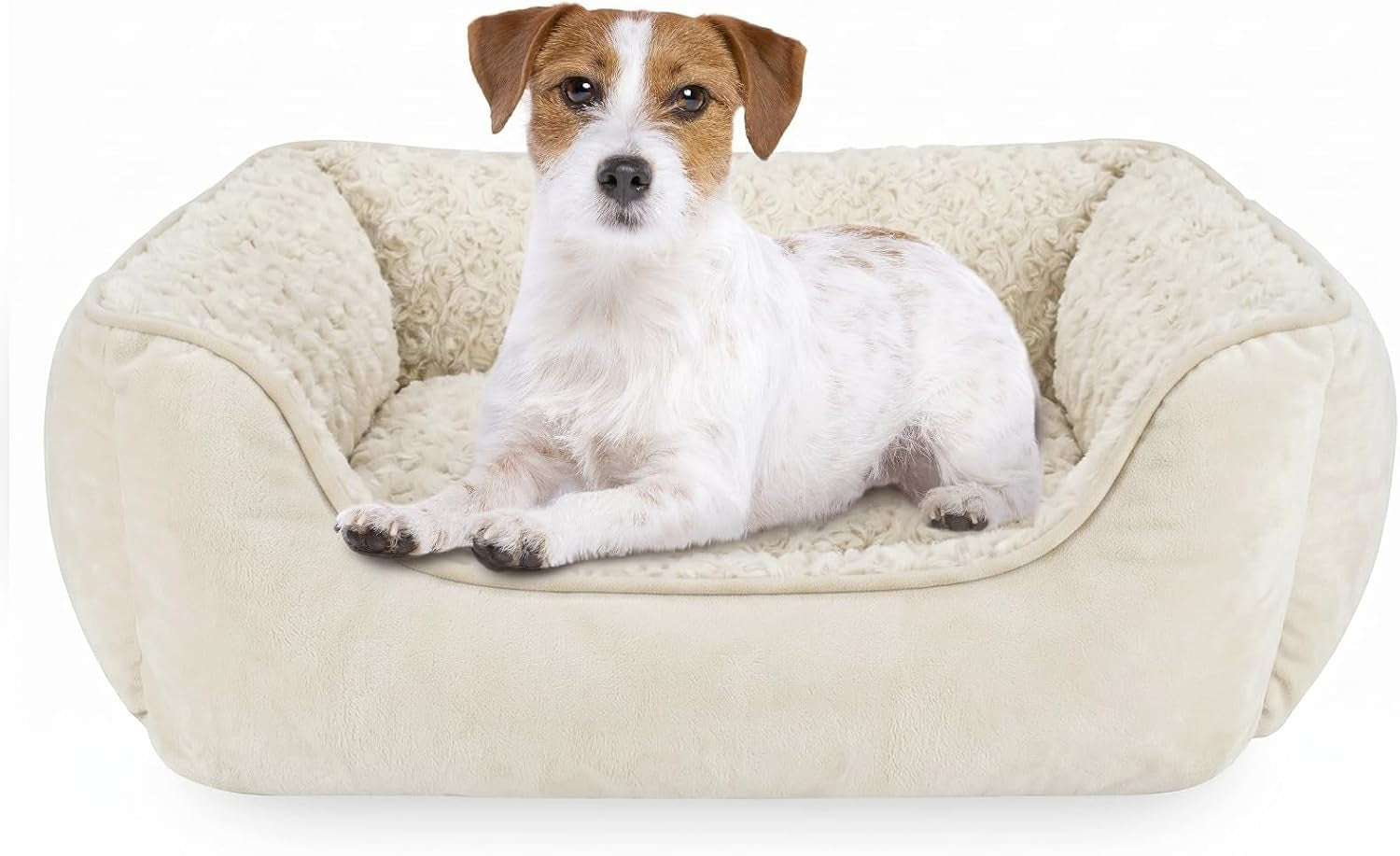 joejoy-rectangle-dog-bed-for-large-medium-small-dogs-washable-orthopedic-sofa-bed-soft-breathable-puppy-pet-cuddler-durable-calming-dog-bed-with-anti-slip-bottom-multiple-sizes-beige