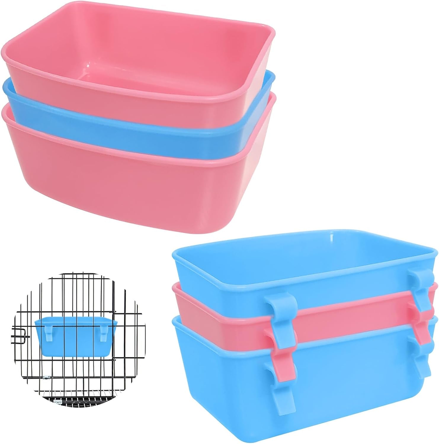 6-pack-feeder-blue-pink-hanging-feeder-food-and-water-container-bath-water-bowl-universal-for-birds-hamsters-mice-rats-rabbit-guinea-pig-small-pets-s-s