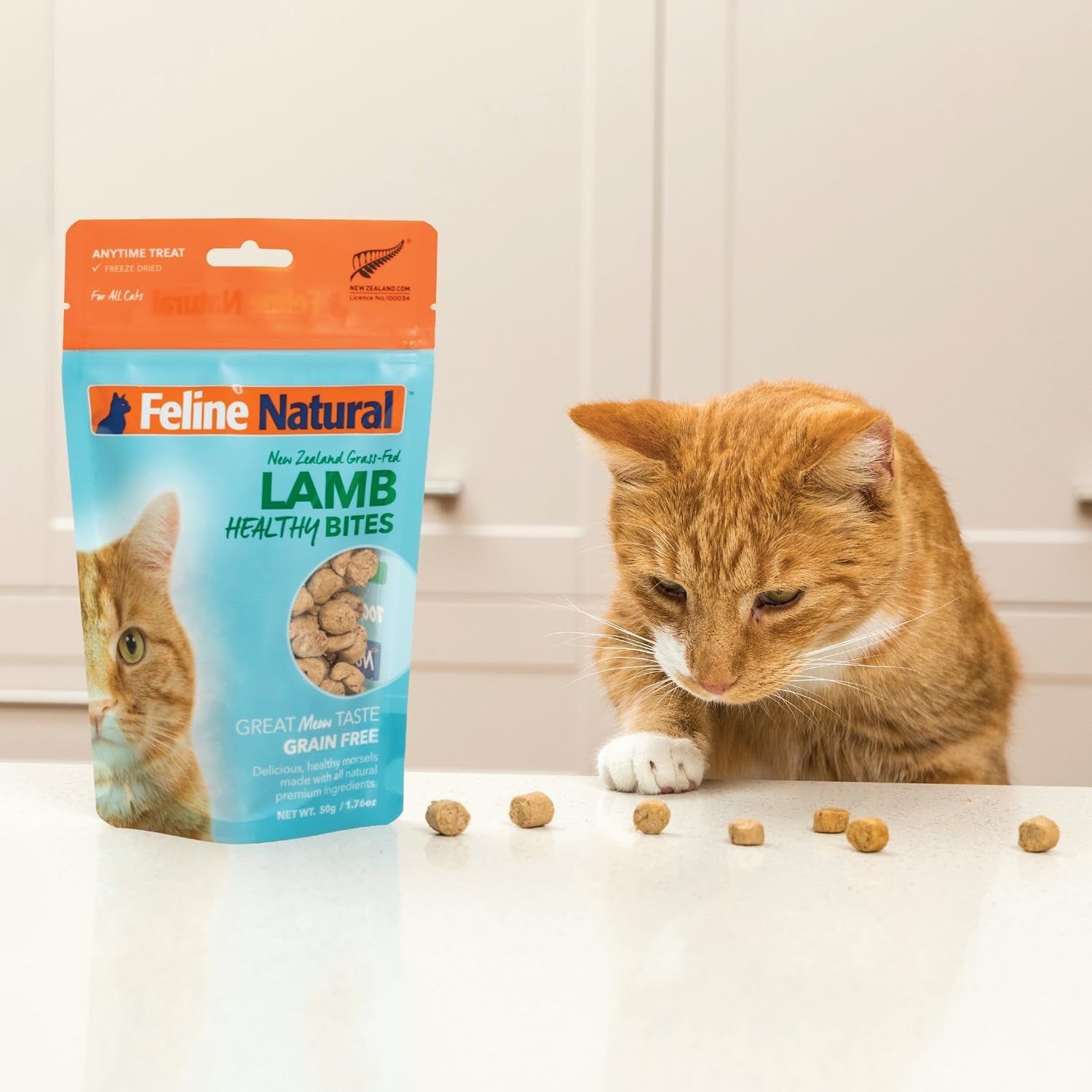 feline-natural-freeze-dried-cat-treats-new-zealand-single-source-protein-treats-for-cats-grain-free-healthy-cat-snacks-lamb-bites-1-76oz