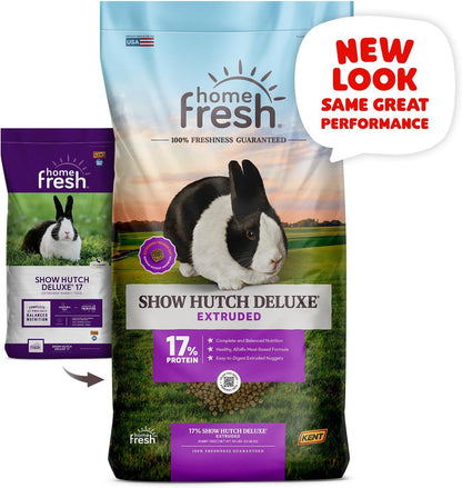 Blue Seal Fresh Show Hutch Deluxe 17 Rabbit Food - Resealable Packaging to Hold in Freshness, Promotes a Healthy Digestive System and Proper Intake - 4.5 LB Bag8