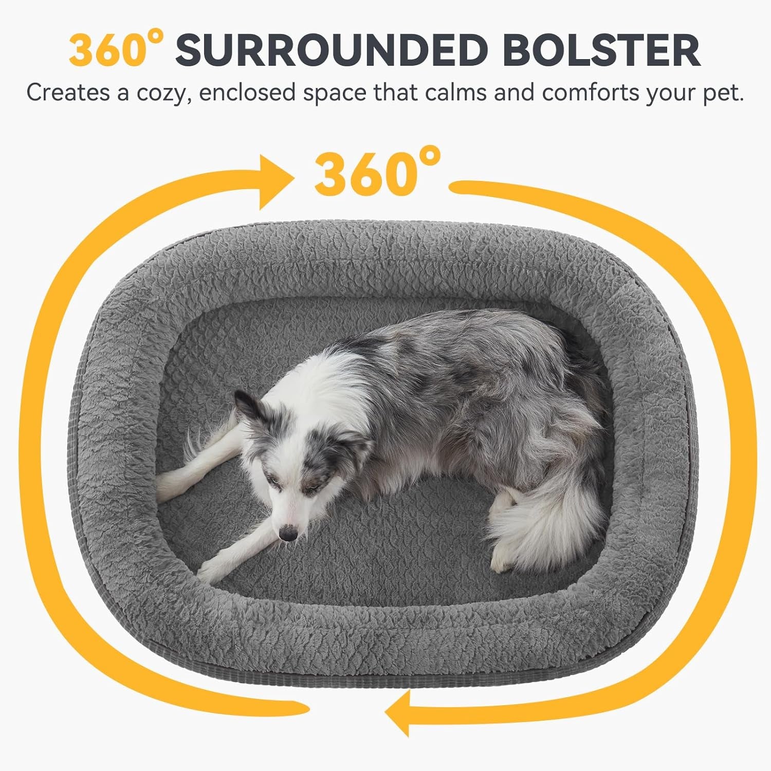 joejoy-orthopedic-dog-beds-large-sized-dog-xl-egg-crate-memory-foam-pet-couch-bed-with-bolster-sides-waterproof-lining-removable-washable-cover-non-slip-bottom-grey