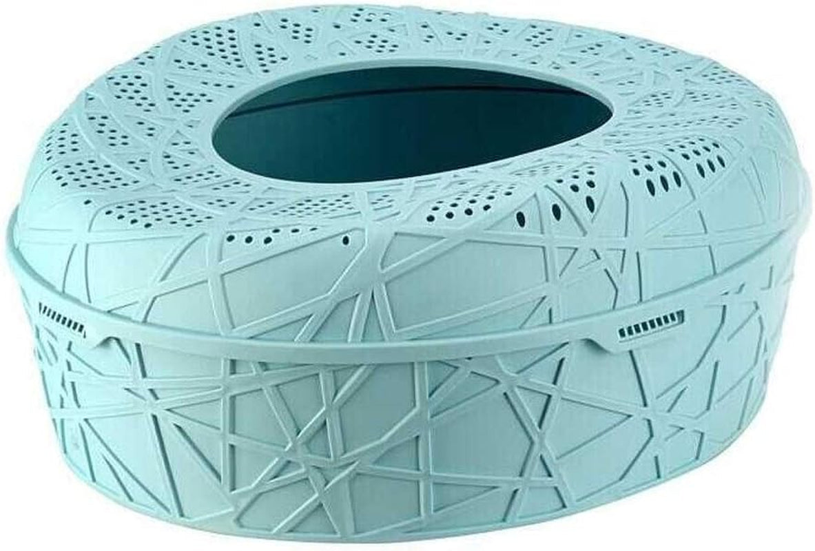 dog-potty-training-toilet-top-entrance-type-litter-box-anti-splashing-cat-toilet-fully-enclosed-sand-basin-semi-closed-extra-large-spaceb