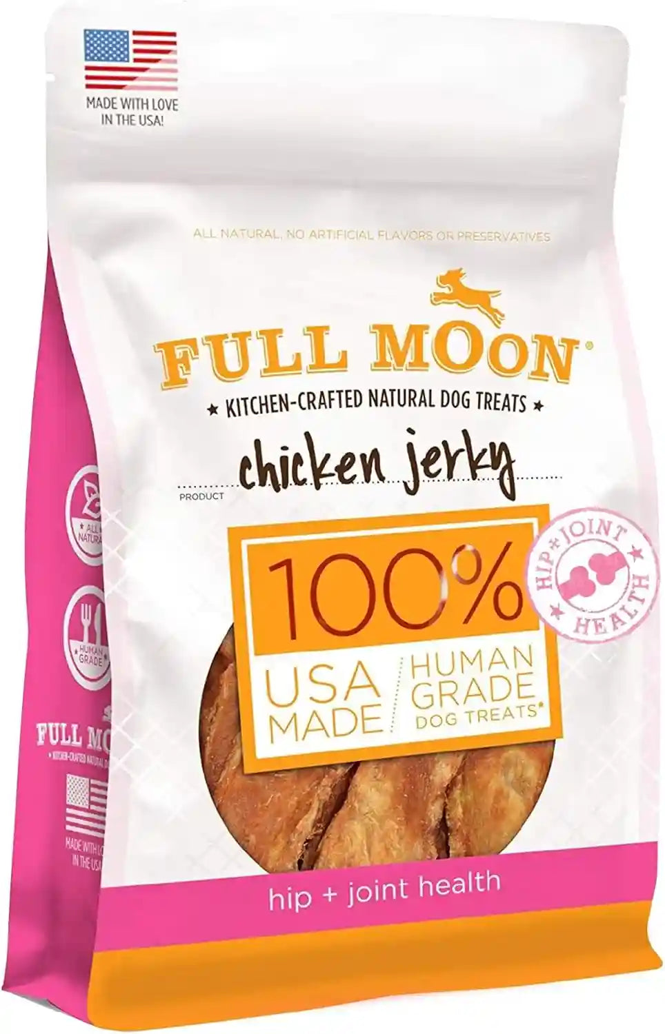 full-moon-chicken-jerky-healthy-all-natural-dog-treats-human-grade-for-hip-and-joint-12-oz-made-withchondroitin-glucosamine-and-turmeric-human-grade-no-corn-no-wheat-no-soy-glycerin-free-made-in-the-usa