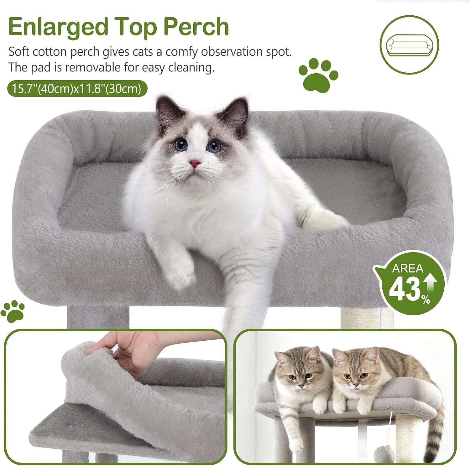 small-cat-tree-tower-for-indoor-cats-40-in-medium-cat-bed-scratching-posts-multi-level-compact-kitty-kitten-houses-climbing-trees-stands-with-2-condos-sisal-post-perch-platform-hammock-plush-toy-balls