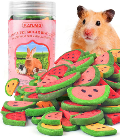 KATUMO Bunny Chew Toys, Rabbit Snacks Timothy Hay Treats for Guinea Pig | 200G / 7Oz Rabbit Chew Toys for Teeth, Natural Timothy Hay Beet Pumpkin Carrot for Hamster, Chinchilla, Small Animals1