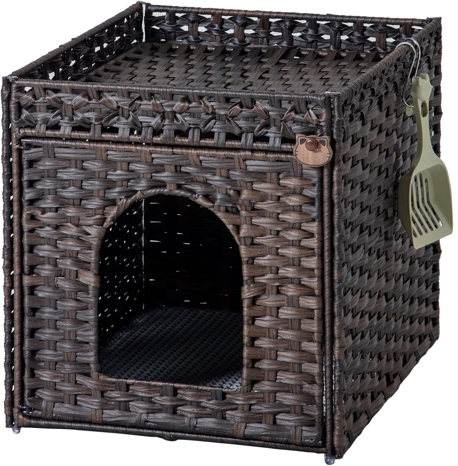 setvson-cat-litter-box-enclosure-furniture-hidden-litter-box-with-mat-and-fence-handwoven-rattan-cat-house-with-two-s-shaped-hooks-for-living-room-bedroom-18-5-x-20-5-x-19-1-inches-natural